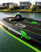 Electric Surf Board DragonVolt — en el agua