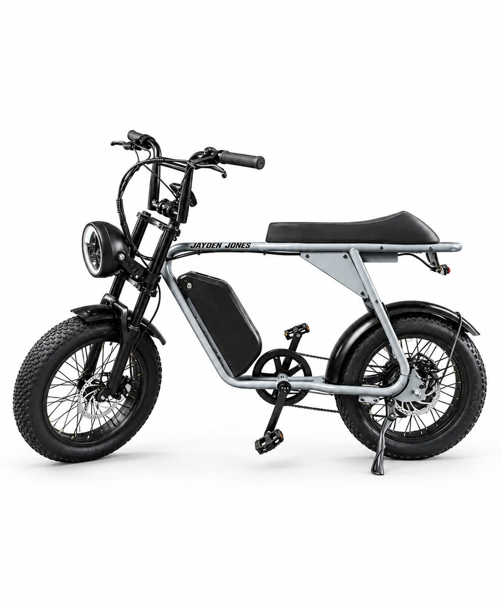 Bicicleta eléctrica Jayden Jones Hurricane — lateral