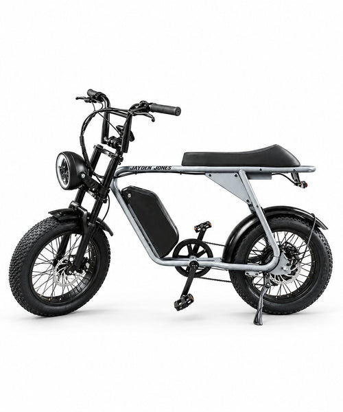 Bicicleta eléctrica Jayden Jones Hurricane — lateral