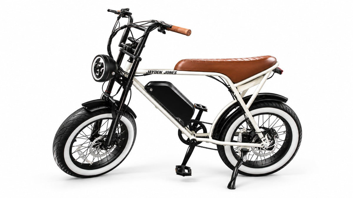 Bicicleta eléctrica Jayden Jones Santa Monica — lateral