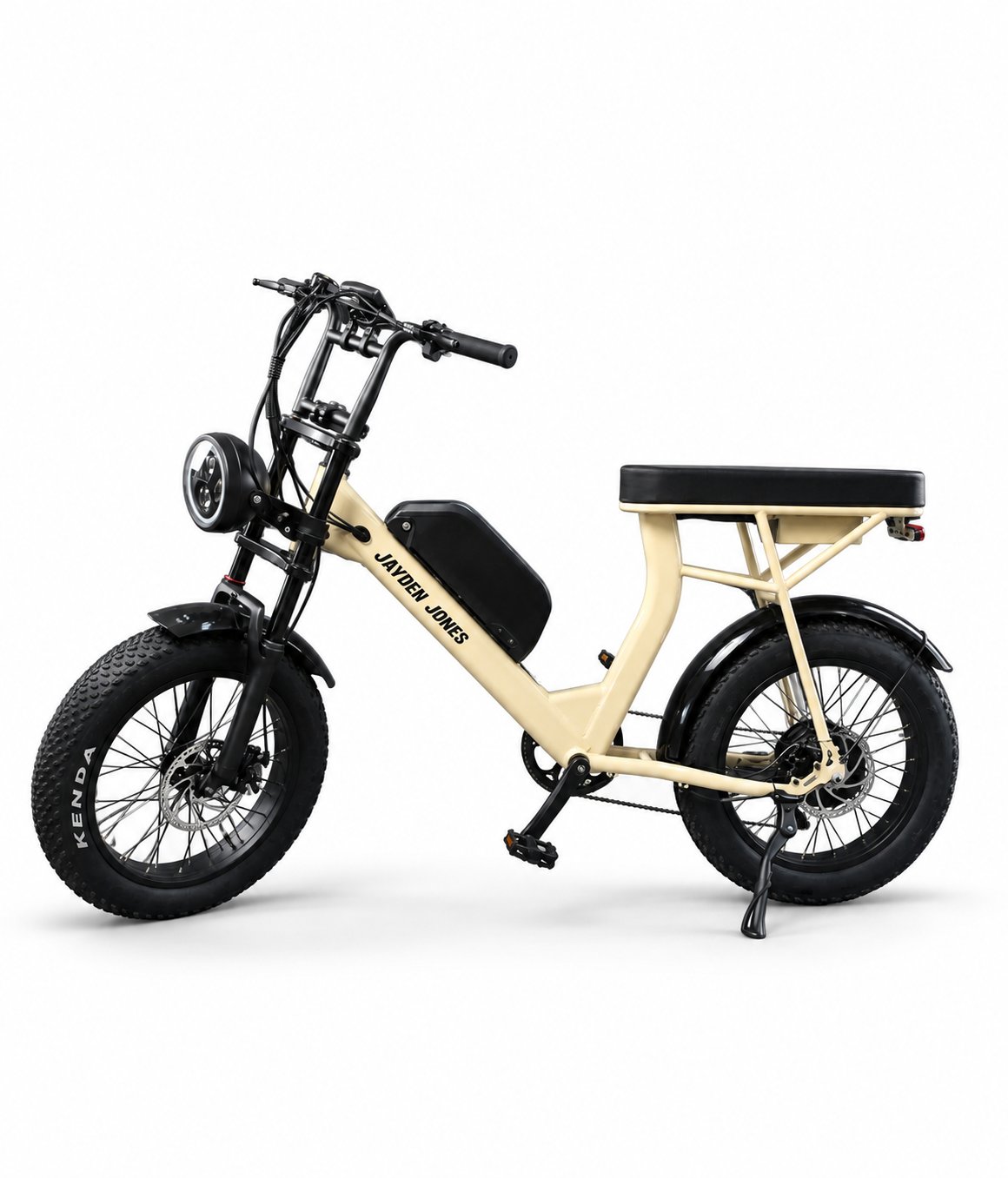 Bicicleta eléctrica Jayden Jones Sunset — lateral