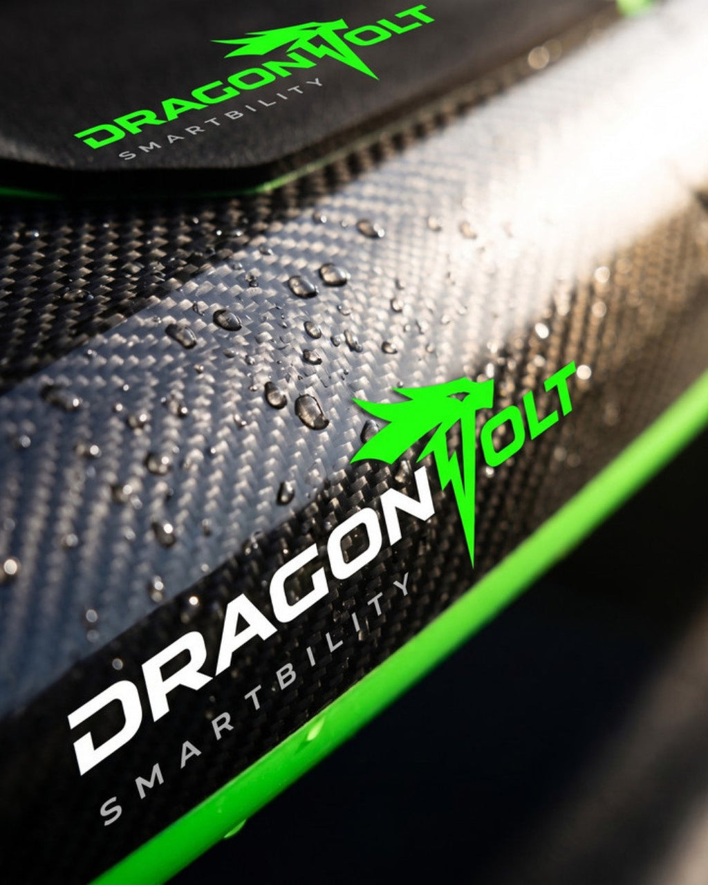 Electric Surf Board DragonVolt — fibra de carbono