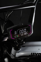 Bicicleta eléctrica Jayden Jones Hurricane — display
