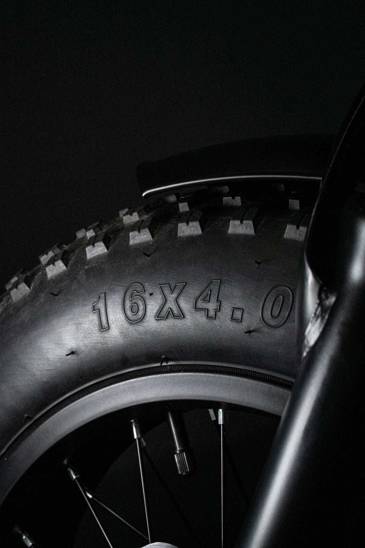 Bicicleta eléctrica Jayden Jones Hurricane — cubierta fat 16