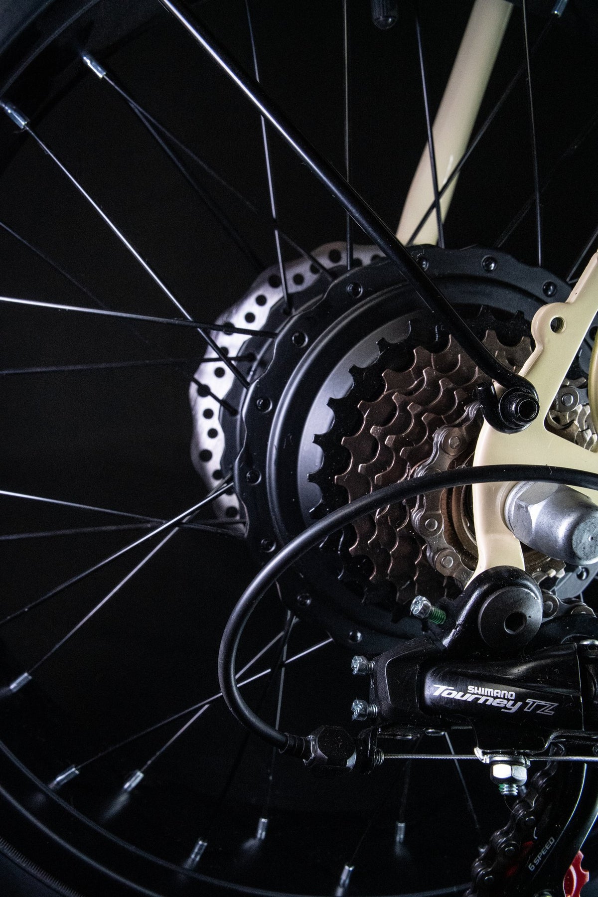 Bicicleta eléctrica Jayden Jones Sunset — cambios shimano